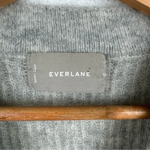 Everlane Alpaca Crew Neck Sweater M - Picture 2 of 6
